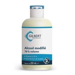 70° alcohol GILBERT - 250ml bottle