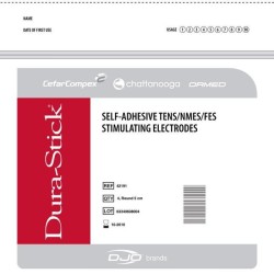 Electrodes Dura-Stick® Plus carrée - sachet de 4