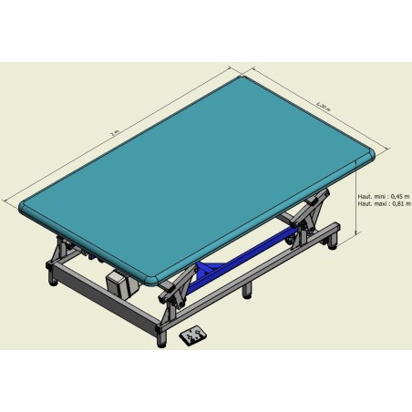 Table Bobath électrique Franco & Fils