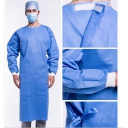 Fabric isolation gown