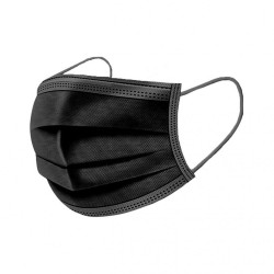 Box of 50 FFP1 BLACK surgical masks