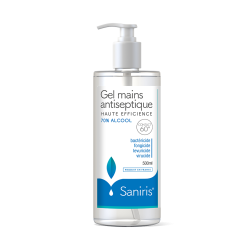 Gel antiseptique mains 70% Alcool 500 ml