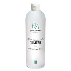 Crème de Massage Neutre EXTREME Longue Glisse - Flacon 1 Litre