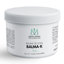 Baume de Soin BALMA-K aux 21 Huiles essentielles- Pot 100 ml