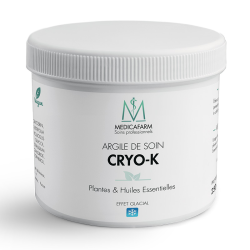 CRYO-K Care Clay Plants & Essential Oils - Effet Glacial - 250 g jar