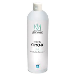 CRYO-K Menthol & Camphor Lotion - Effet Glacial - 1 Litre Bottle