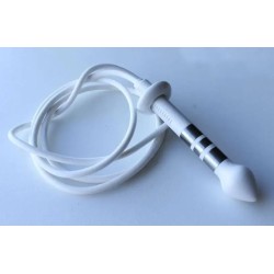 Anal probe with removable stop