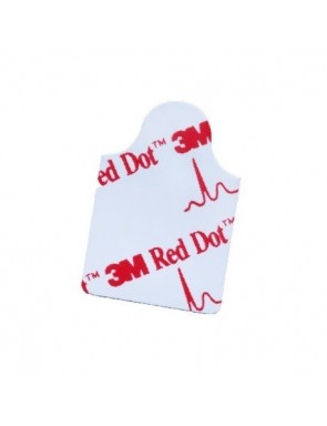 ELECTRODES RED DOT PINCE CROCO  2,20 cm x 3,20 cm - 3M