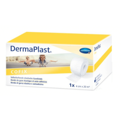 DermaPlast® CoFix Selbstklebeband weiß 20m x 4cm - pro Stück