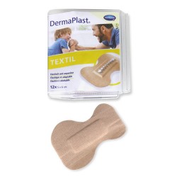 DermaPlast® Textil Adhesive Fingertip Dressing 5 x 6 cm - Box of 12 dressings