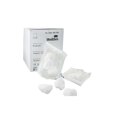 MediSet tampons ronds Ø 3 cm stérile, boite de 30