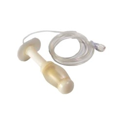 Single balloon vaginal probe