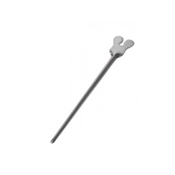 Grooved stylus or grooved probe