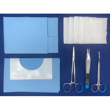 Set stérile de suture et d’ablation