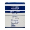 Sterile non-woven compresses 5x5cm