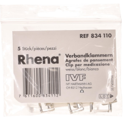 Rhena® Verbandklammern, weiß