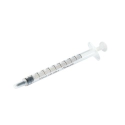 Siringa per tubercolina da 1 ml, 3 pezzi, senza ago