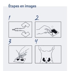 STIMED ® abdominal electrodes