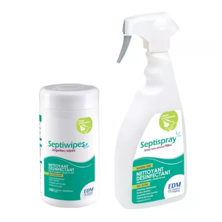 Nettoyant Désinfectant Spray sans alcool