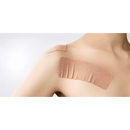 Bande de KINESIO TAPING MVS - 5 cm x 5 mètres BEIGE