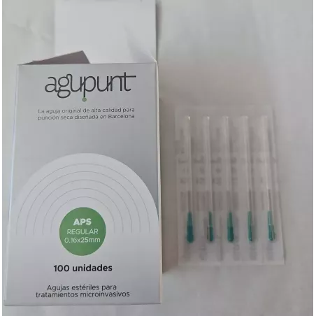 Aiguilles Dry Needling Regular APS- Vert 0.16x25mm