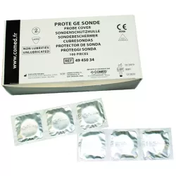 Protezioni per sonda lombare in lattice naturale (vaginale, rettale)