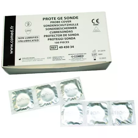 Protège-Sondes lombaire latex naturel (vaginal, rectal)