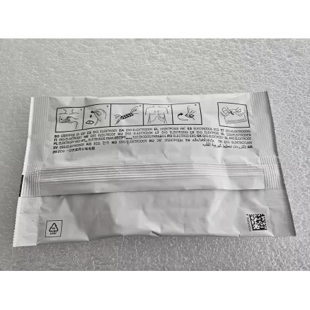 Electrode ECG pression forme étirée 35x41mm - Sachet de 300 électrodes