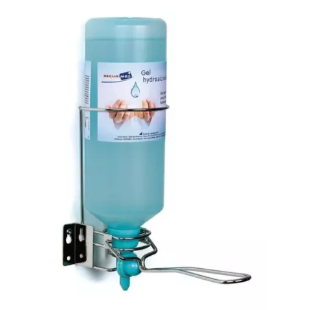 Support pour distributeur gel et savon 1 L Airless PVC - jusqu'à épuisement du stock