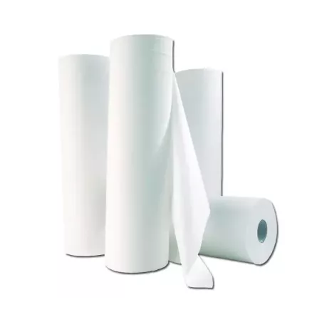 Drap d’examen médical 50x35cm ouaté Lisse - cartons de 12 rouleaux