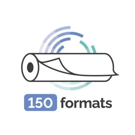 Drap d’examen médical 50x35cm ouaté Lisse - cartons de 12 rouleaux