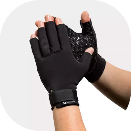 Gants de compression chauffant pour douleurs des mains Thermoskin® - Taille XS