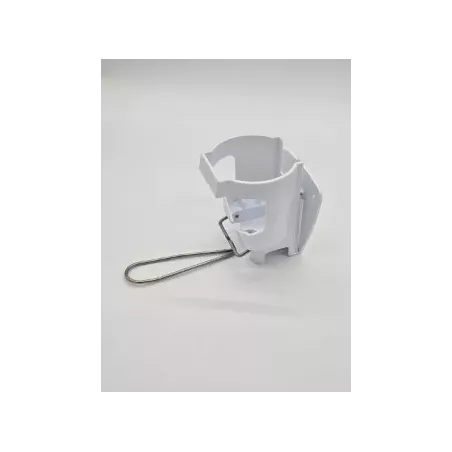 Support pour distributeur gel et savon 1 L Airless PVC - Commande coude