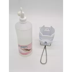 Aniosafe Manuclear mild disinfectant soap for elbow-operated dispenser - 1L airless bottle