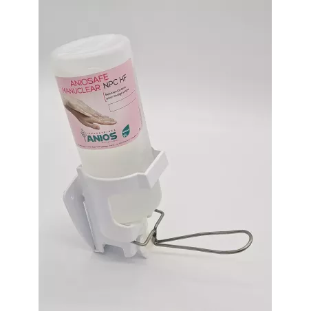 Savon doux désinfectant Aniosafe Manuclear  pour support commande au coude - Flacon Airless 1L