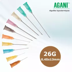 Braune Hypodermische Nadeln 26G – 0,45 x 13 mm