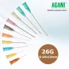 Brown Hypodermic Needles 26G – 0.45 x 13 mm