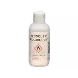 70% Alcohol Uhlmann Eyraud – 125 ml Bottle