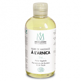 Arnika-Massageöl mit Birken- & Weidenextrakten - Stop-Drop-Flasche 250 ml aus kontrolliert...