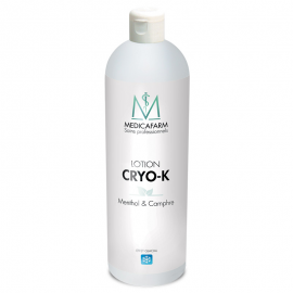 CRYO-K Menthol & Kampfer Lotion - Gletschereffekt - 1 Liter Flasche