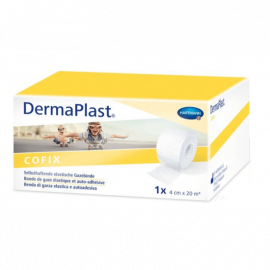 DermaPlast® CoFix Bande auto-adhésive blanche 20m x 4cm - l'unité