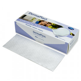DermaPlast® Compress Plus - absorbante non tissée - 7.5 x 20cm - Boite de 25