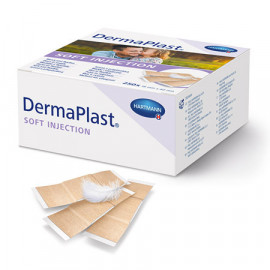 DermaPlast Pansements pour soft injections beige 1.60 cm x 4.00 cm