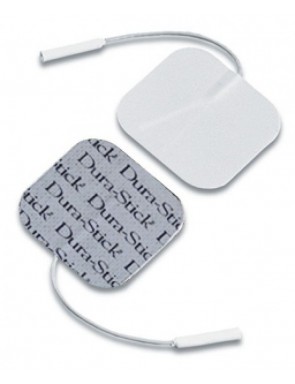 Electrodes Dura-Stick® Plus carrée - sachet de 4